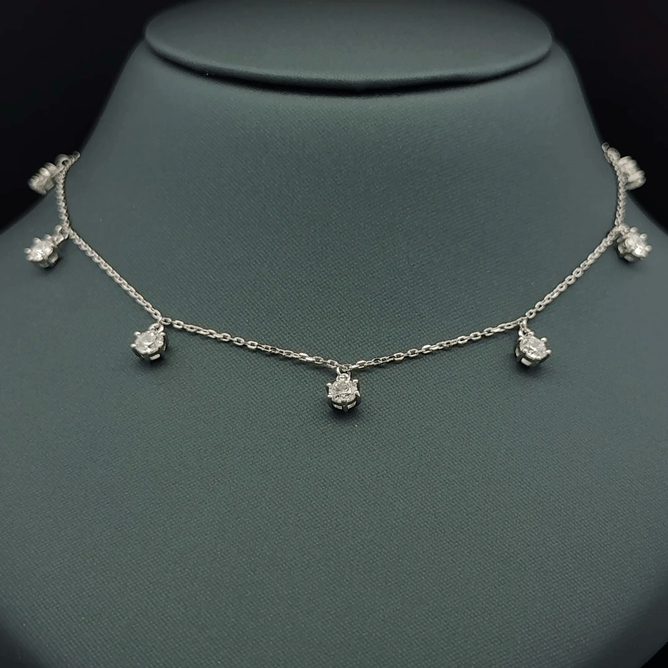 Small tear drop chain