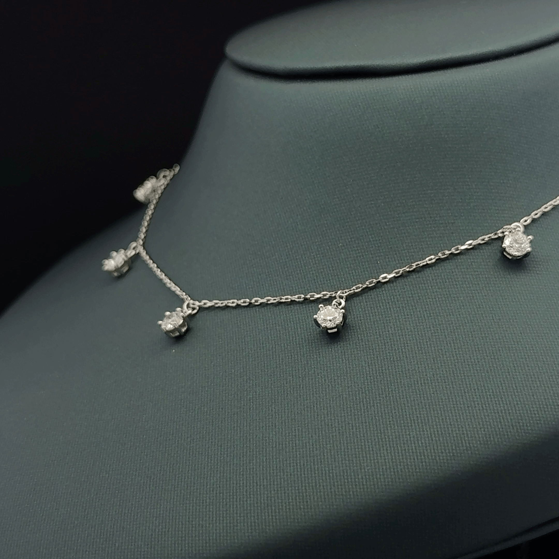 Small tear drop chain