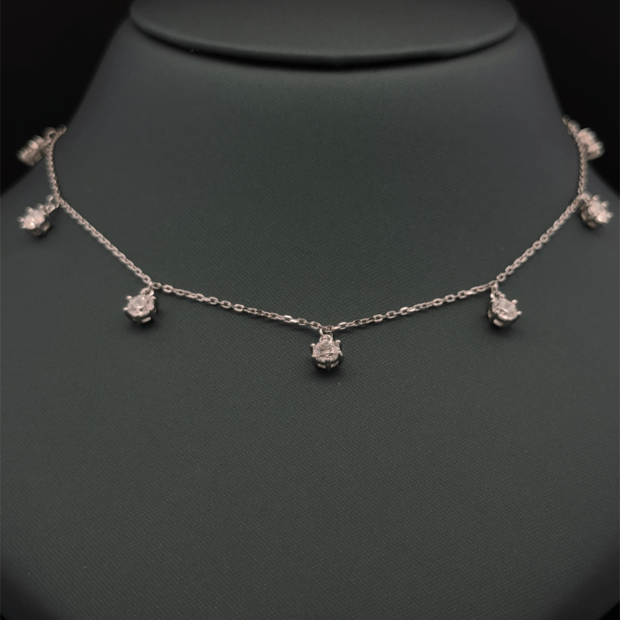 Small tear drop chain