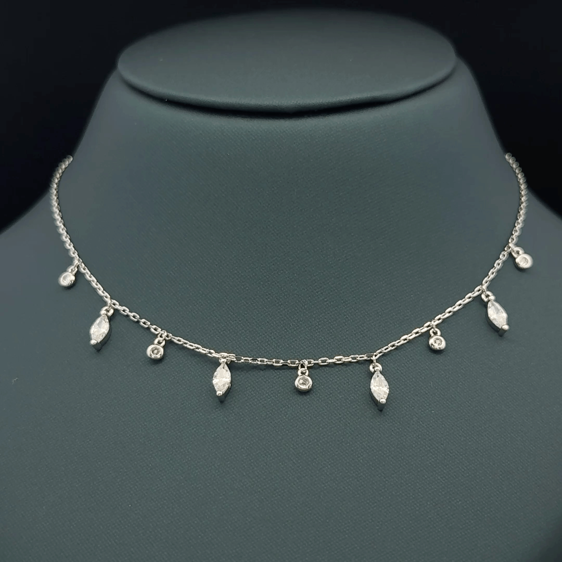 Pear cut chain