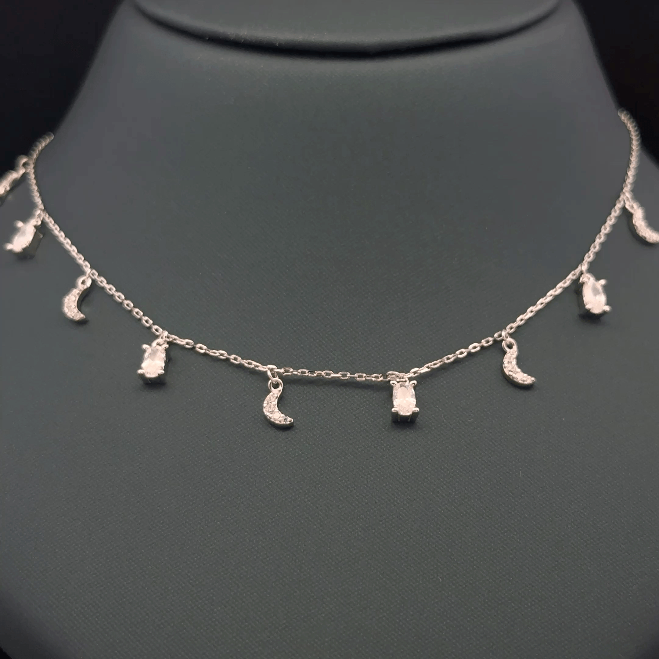 Half moon charm