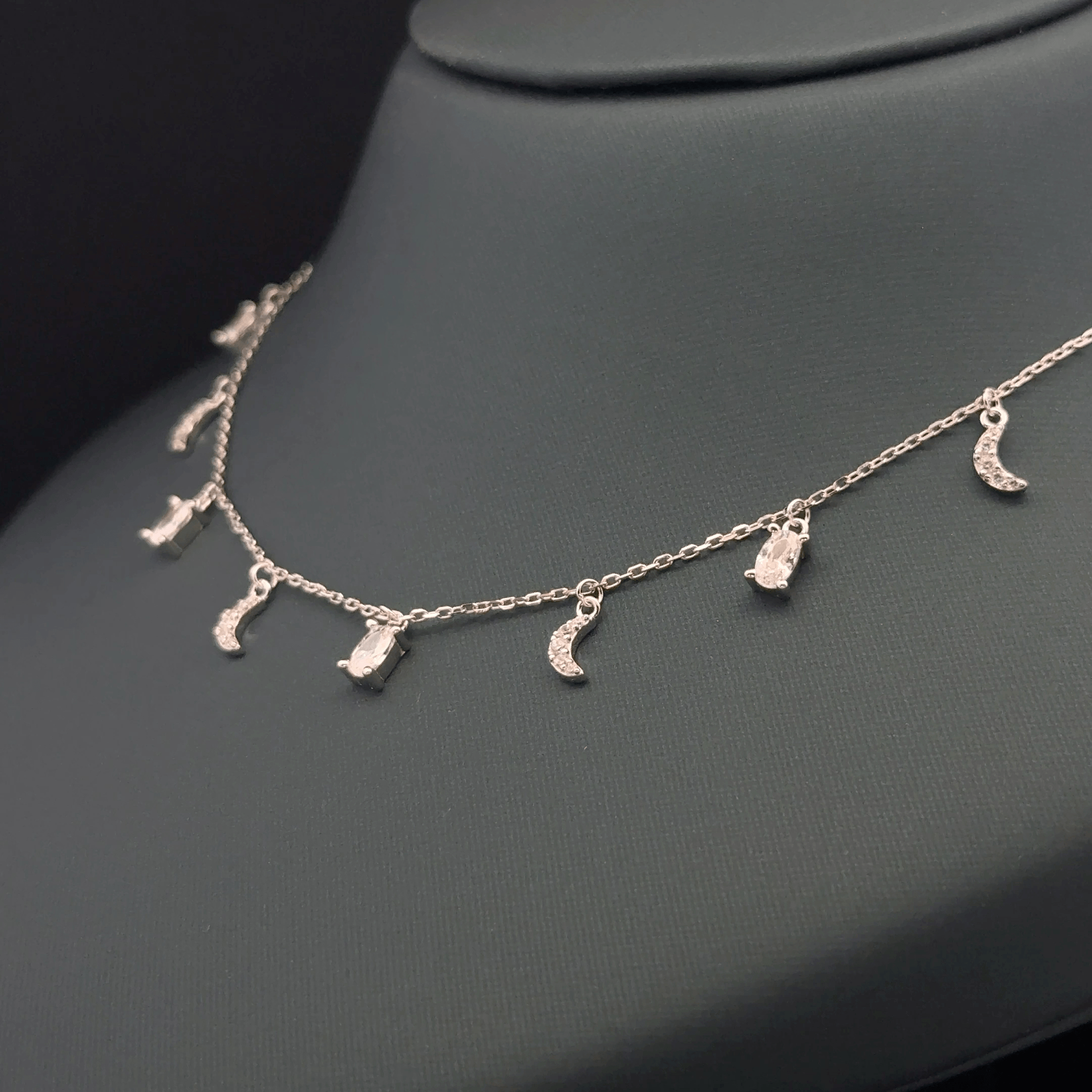 Half moon charm