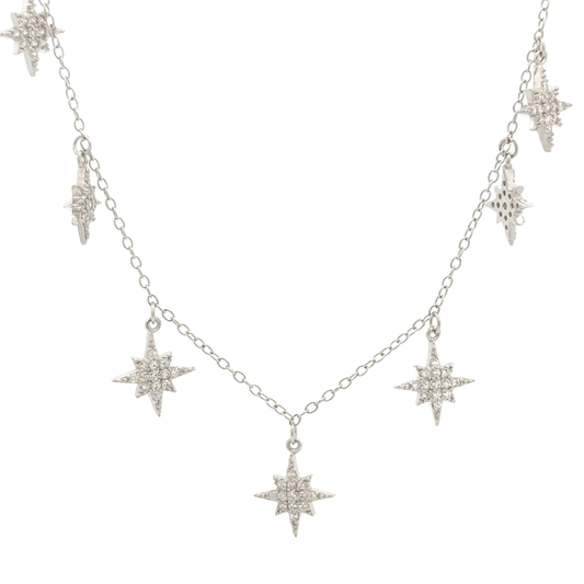 Rhodium Sparkle Chain