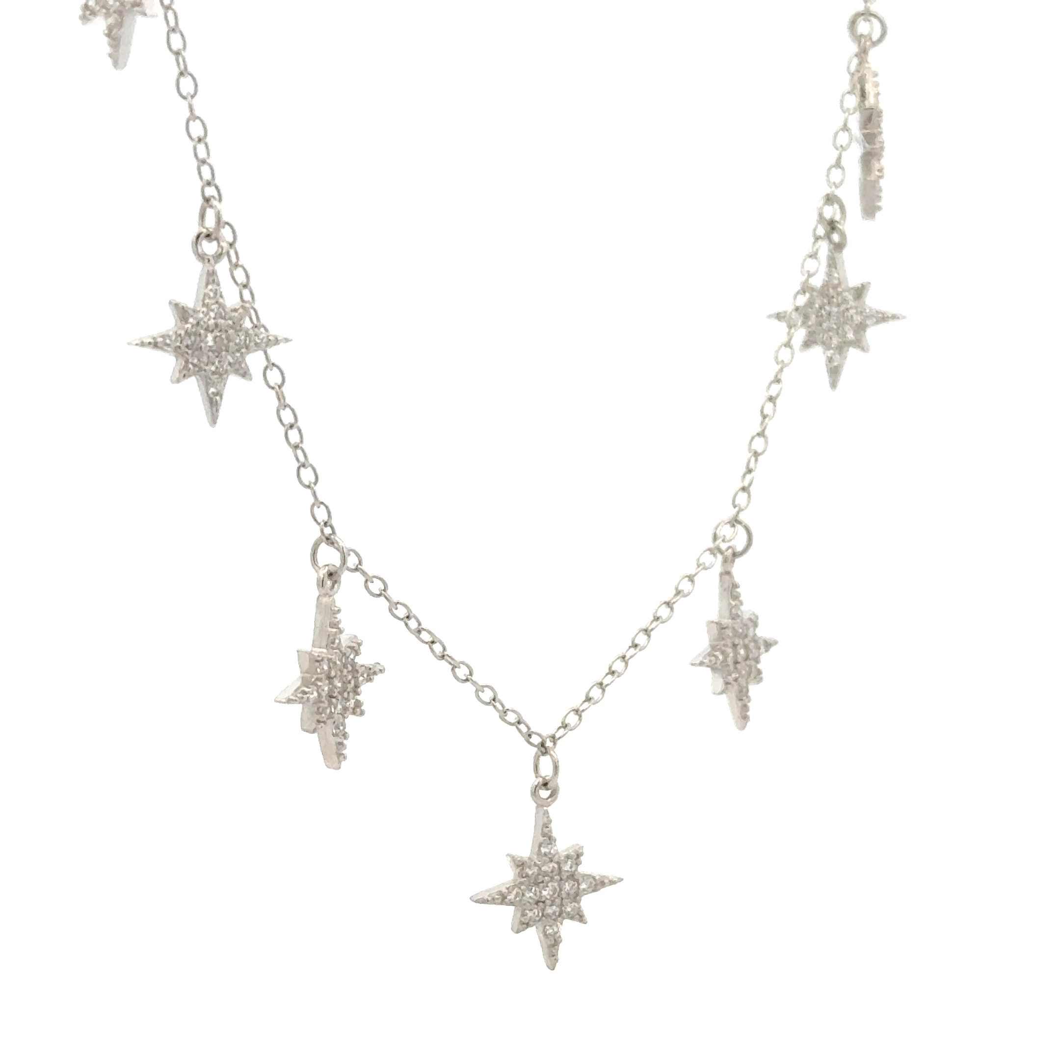 Rhodium Sparkle Chain