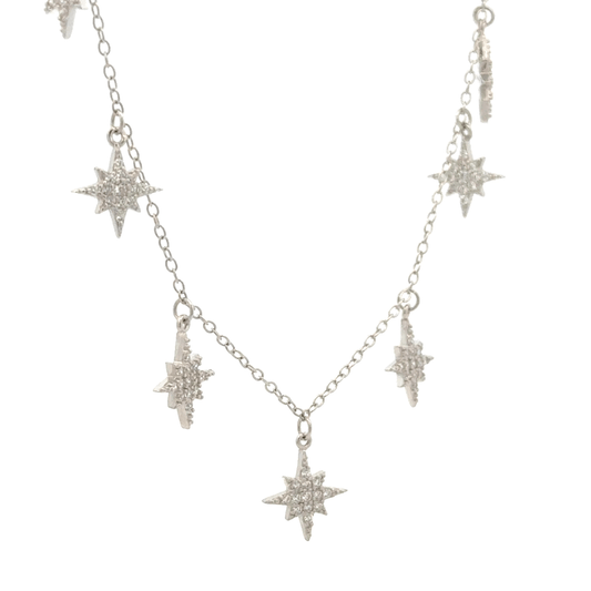 Rhodium Sparkle Chain