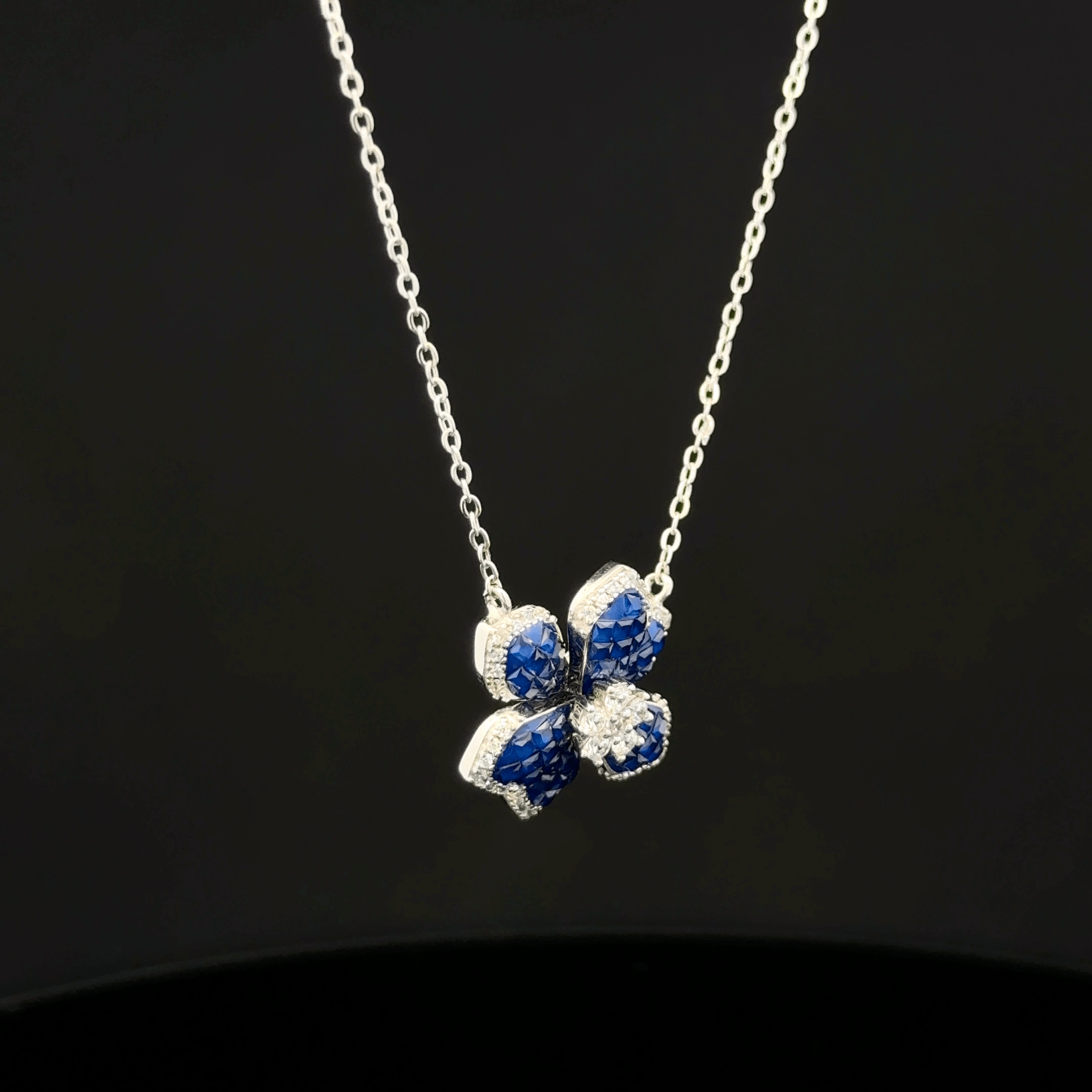 The Royal Sapphire Bloom Pendant