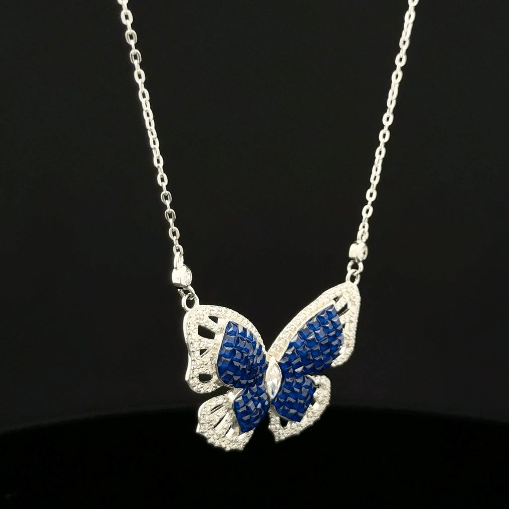 The Royal Midnight Butterfly Necklace