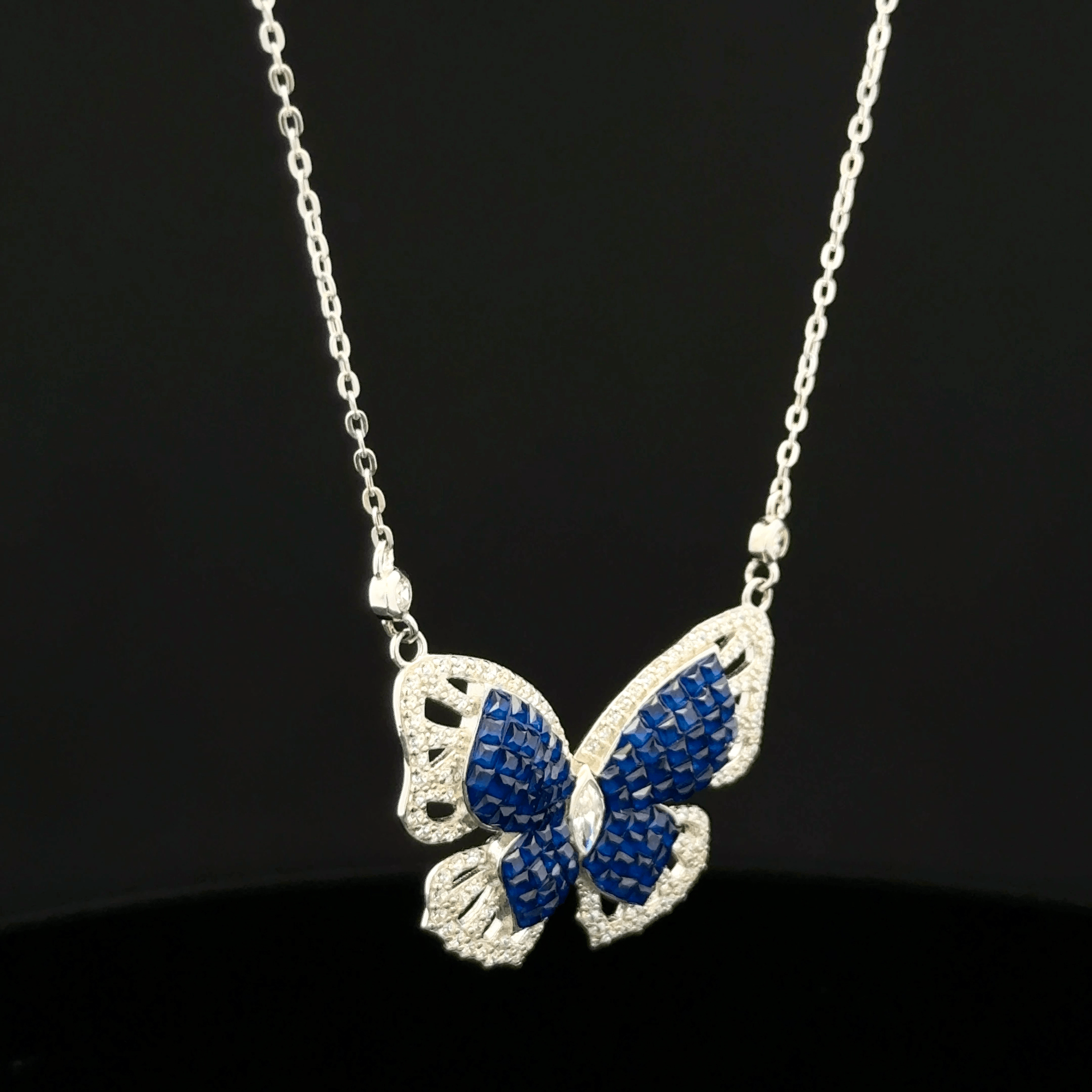 The Royal Midnight Butterfly Necklace
