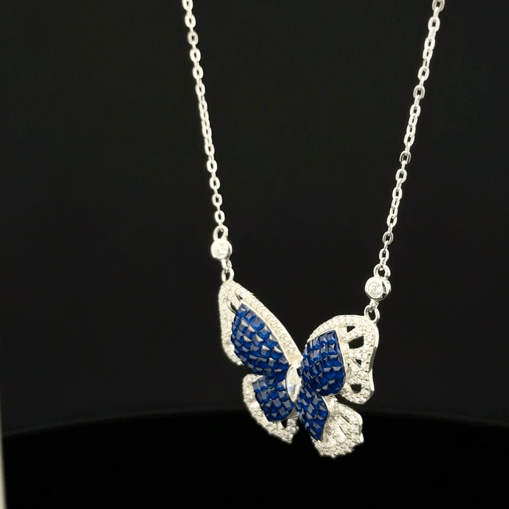 The Royal Midnight Butterfly Necklace