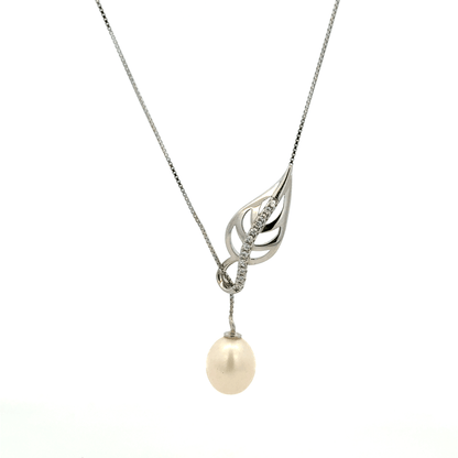 Leaf With Pearl