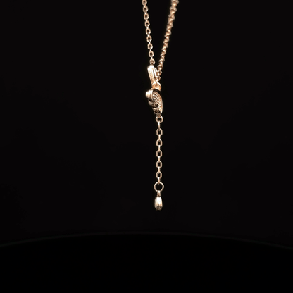 Butterfly Rosegold Chain With Pendant