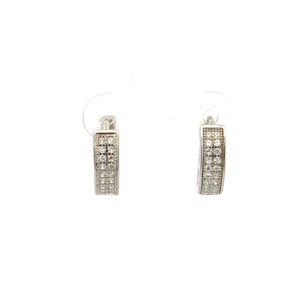 Double Layer Stone Earring
