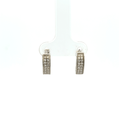 Double Layer Stone Earring