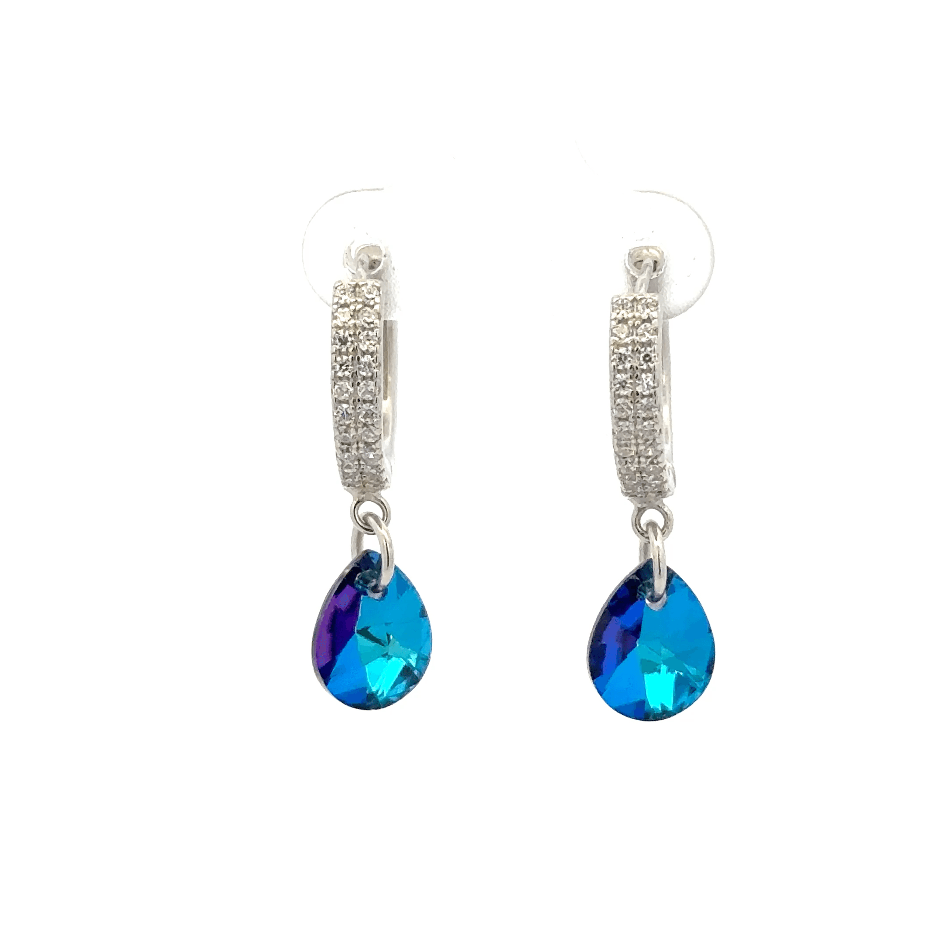 Blue Drops Baali Earring