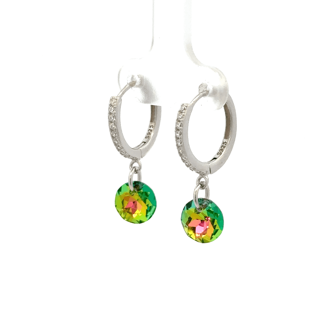 Rainbow Circle Baali Earring