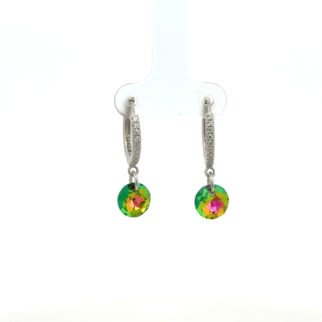 Rainbow Circle Baali Earring