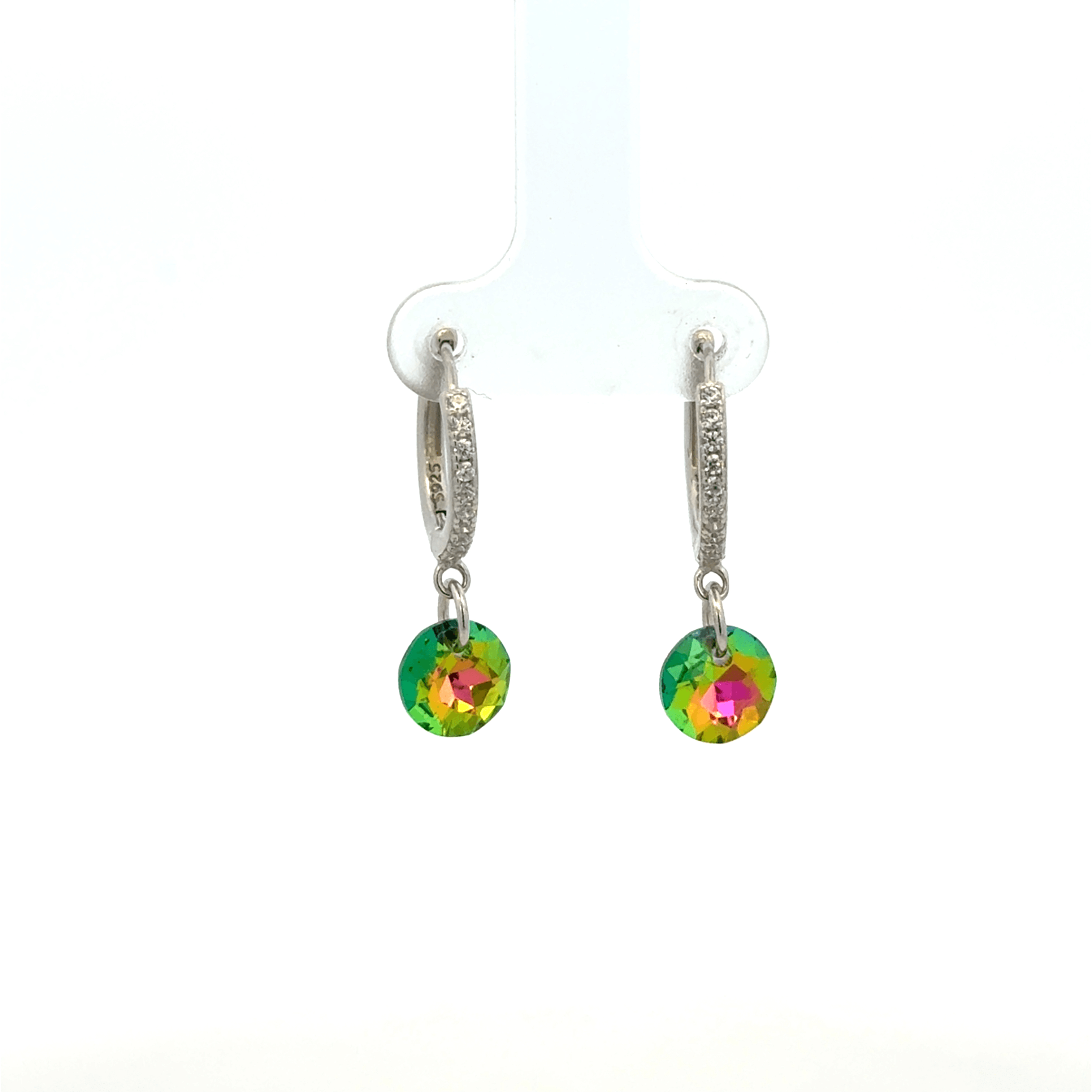 Rainbow Circle Baali Earring