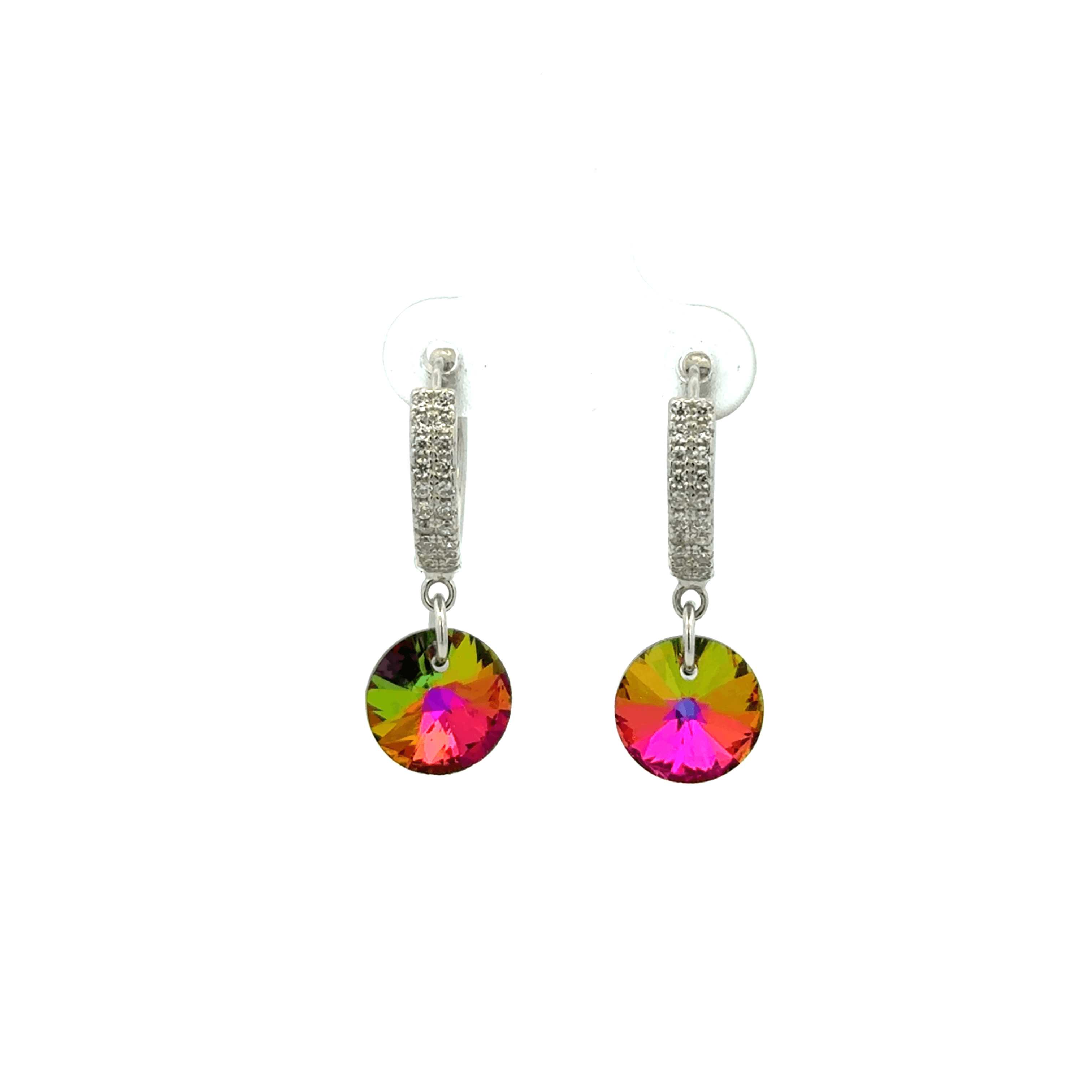 Circle Rainbow Baali Earring