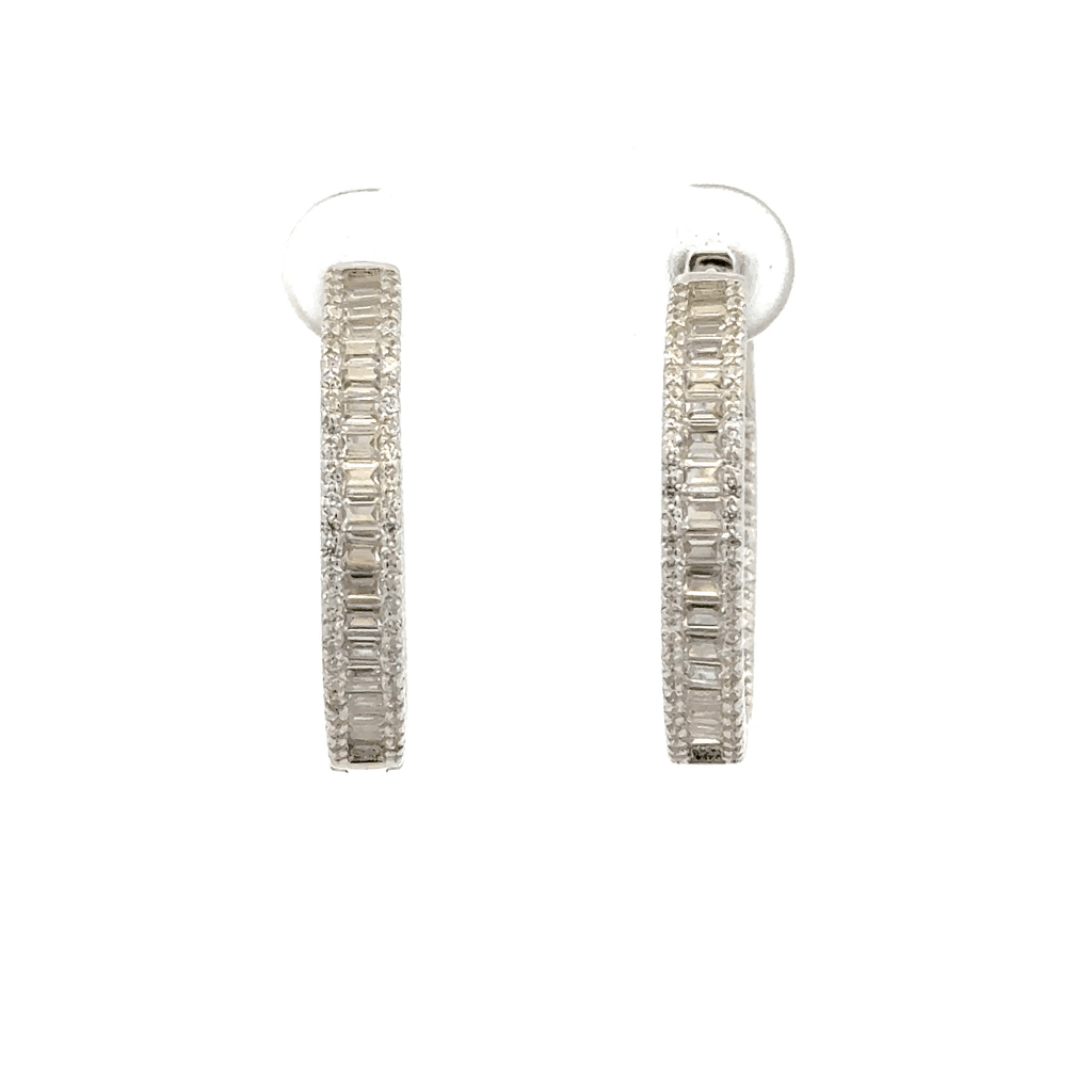 Long Baali Hoop Earring