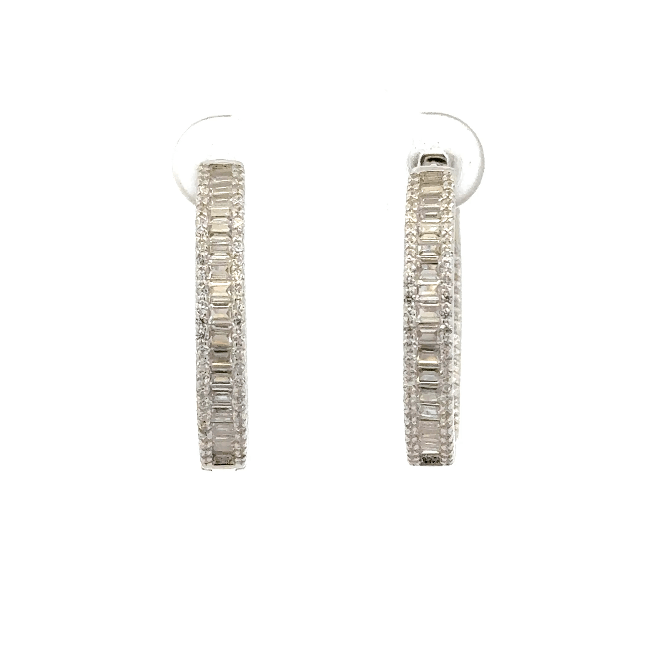 Long Baali Hoop Earring