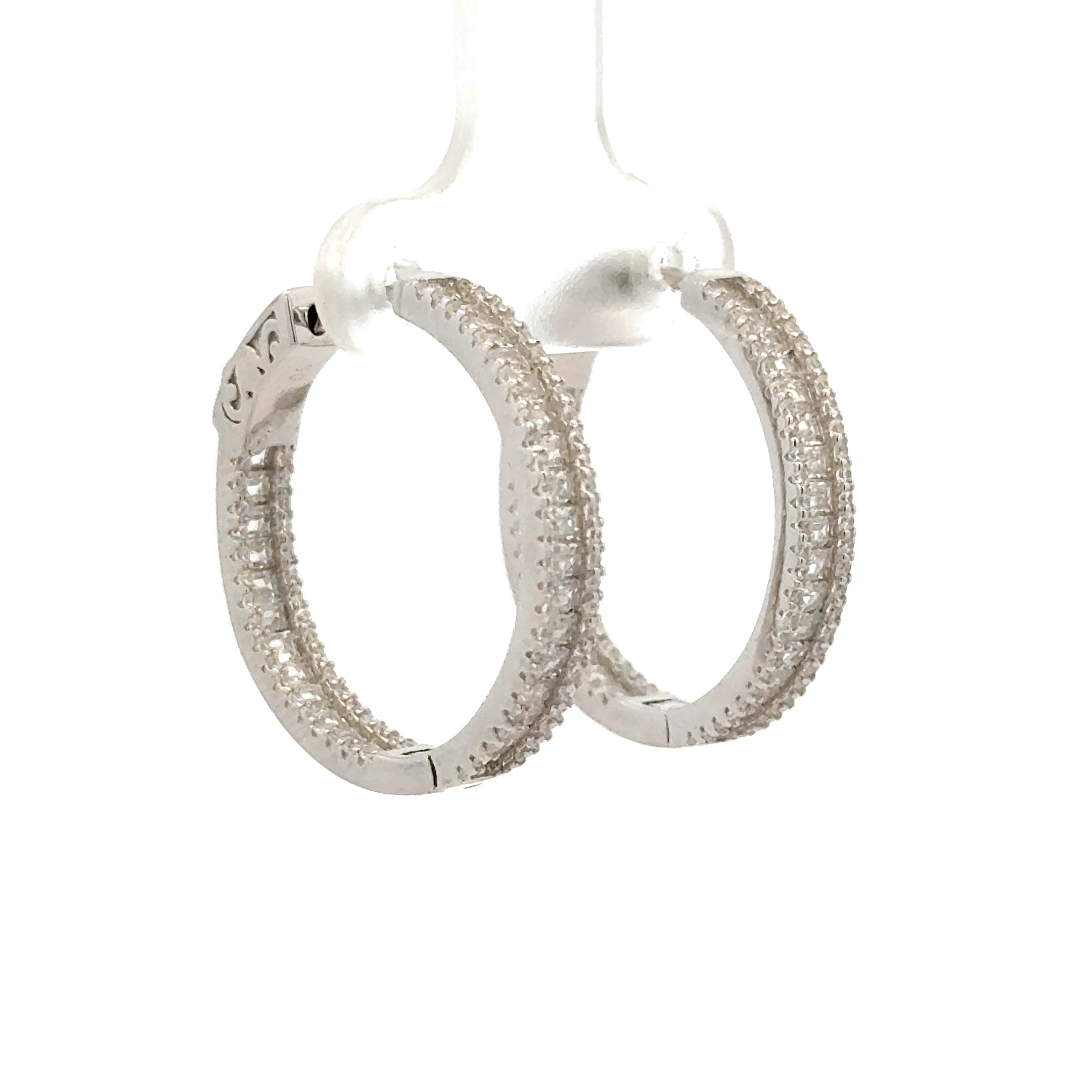 Long Baali Hoop Earring