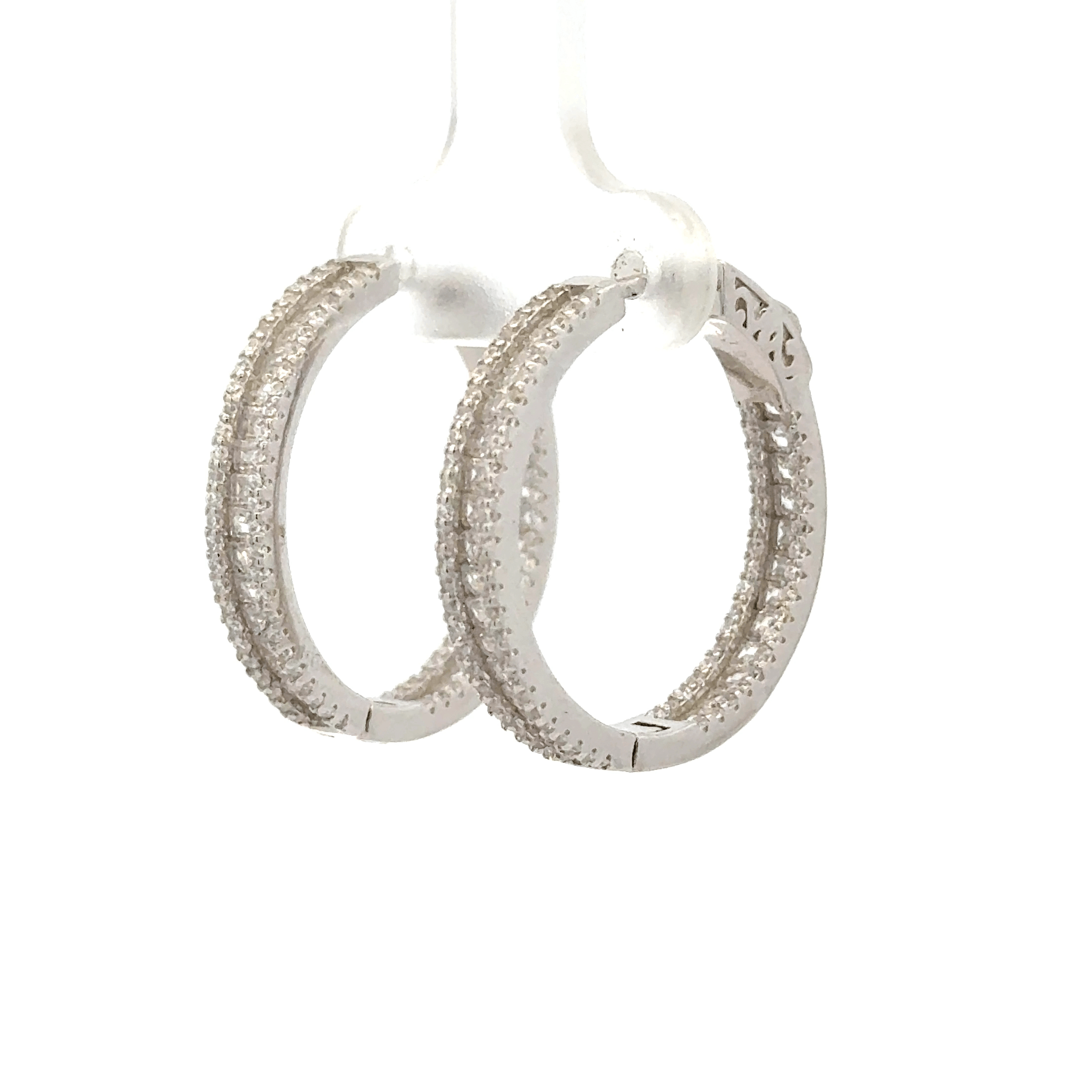 Long Baali Hoop Earring
