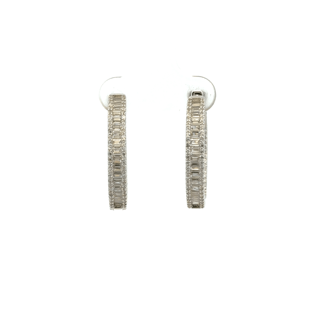 Long Baali Hoop Earring