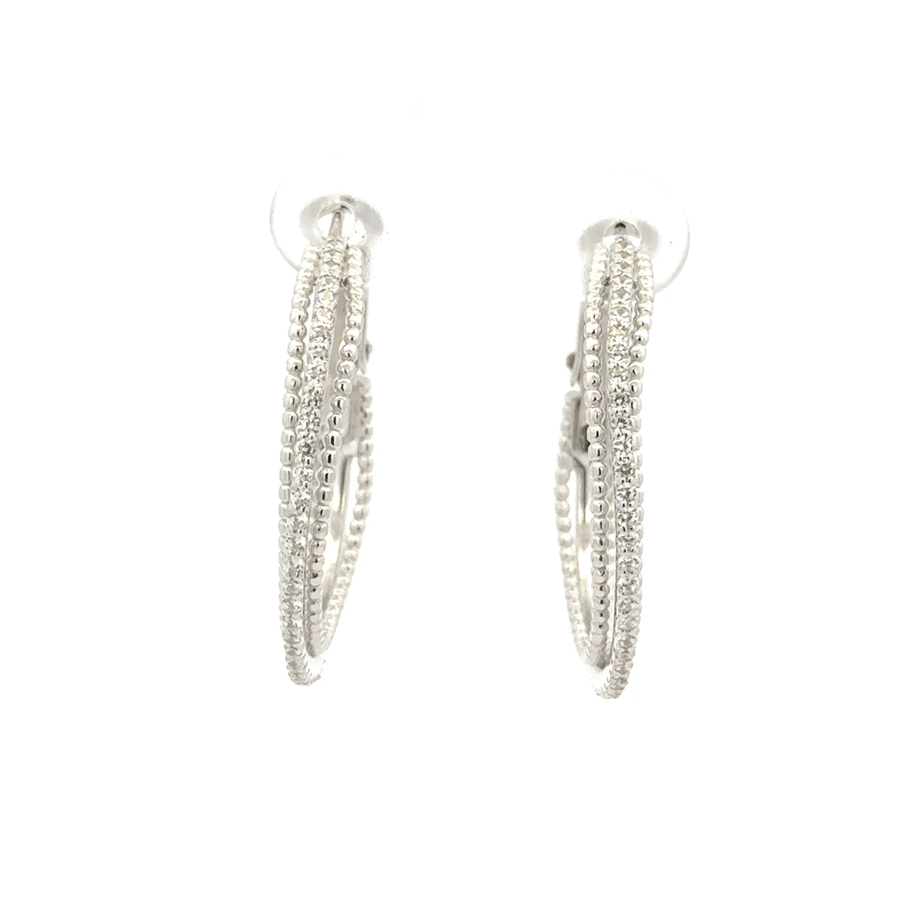 Long Baali Hoop Earring