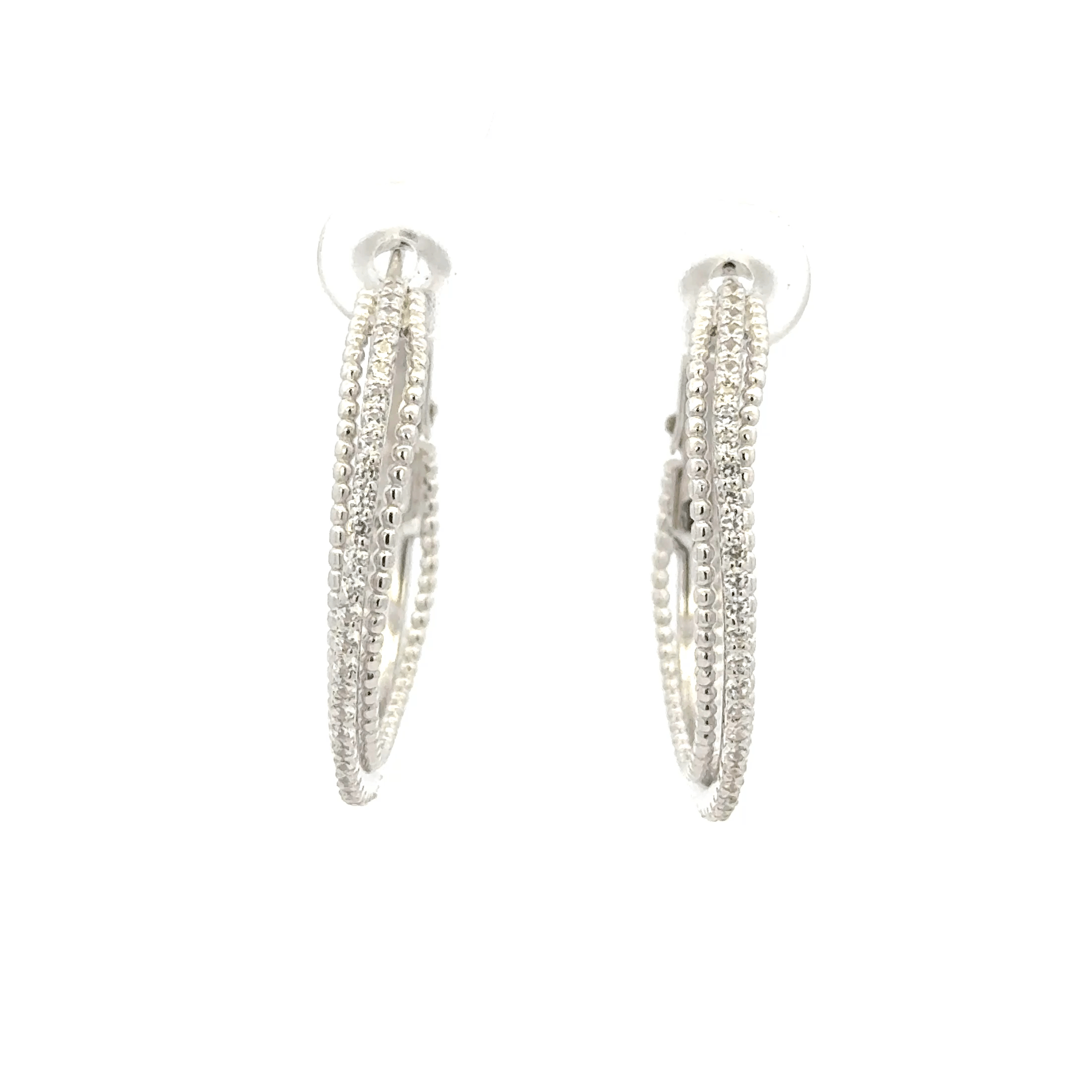 Long Baali Hoop Earring