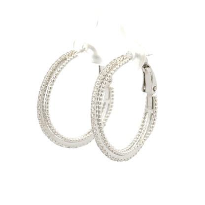 Long Baali Hoop Earring