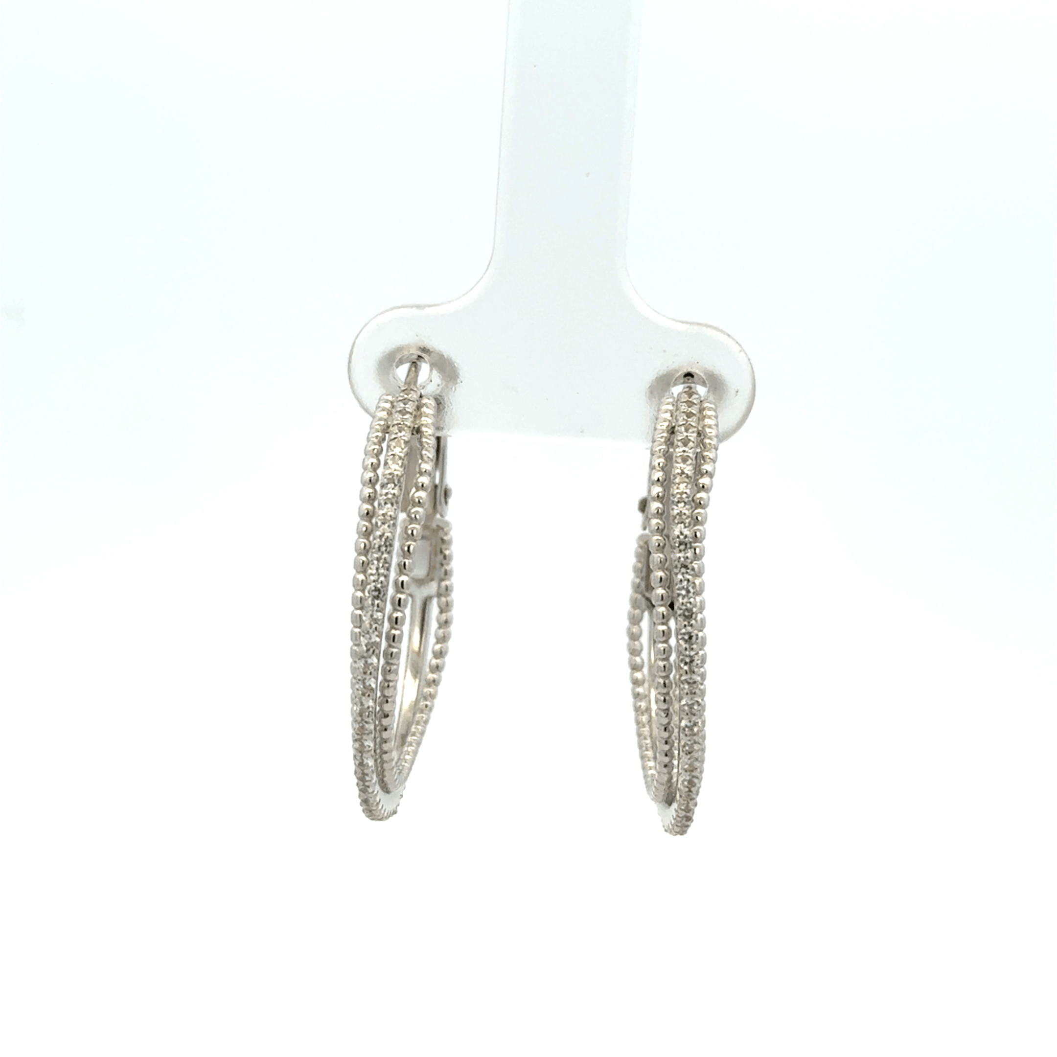 Long Baali Hoop Earring