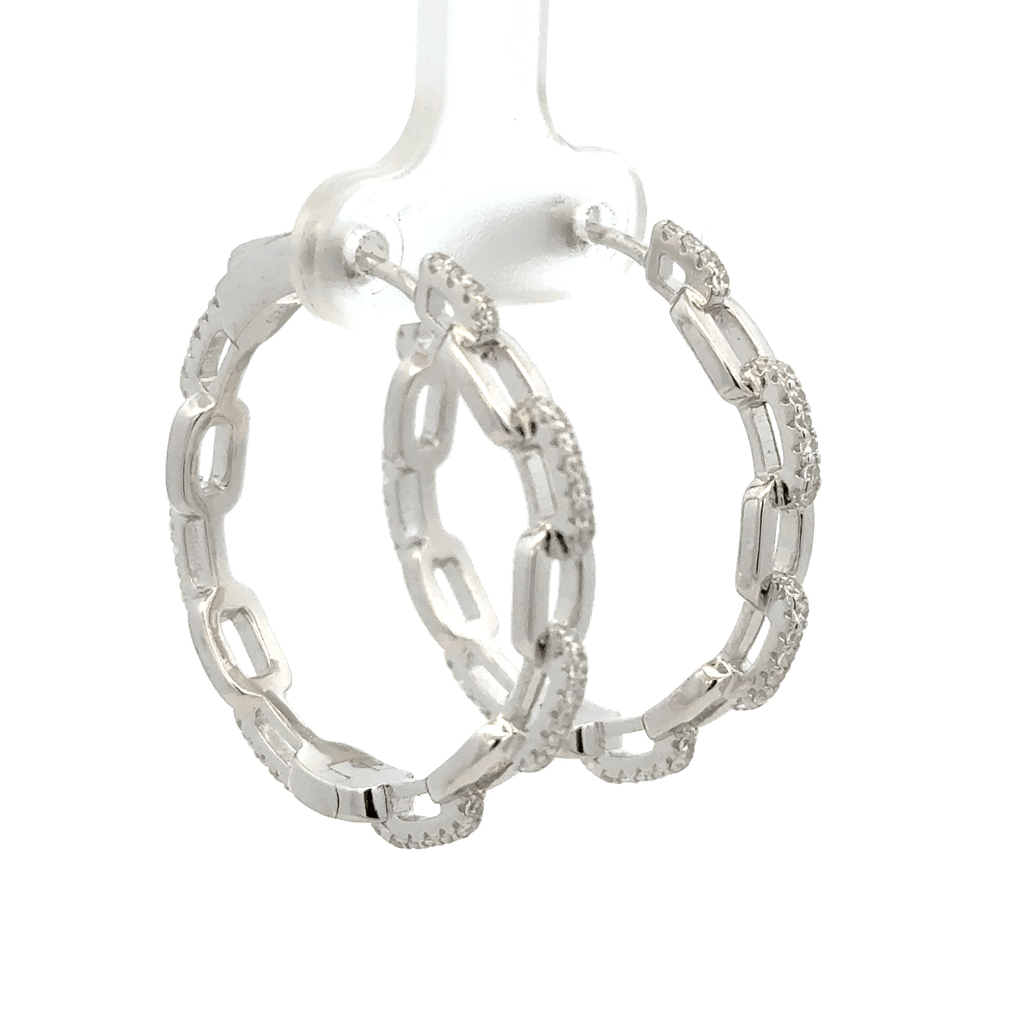 Long Link Baali Hoop Earring