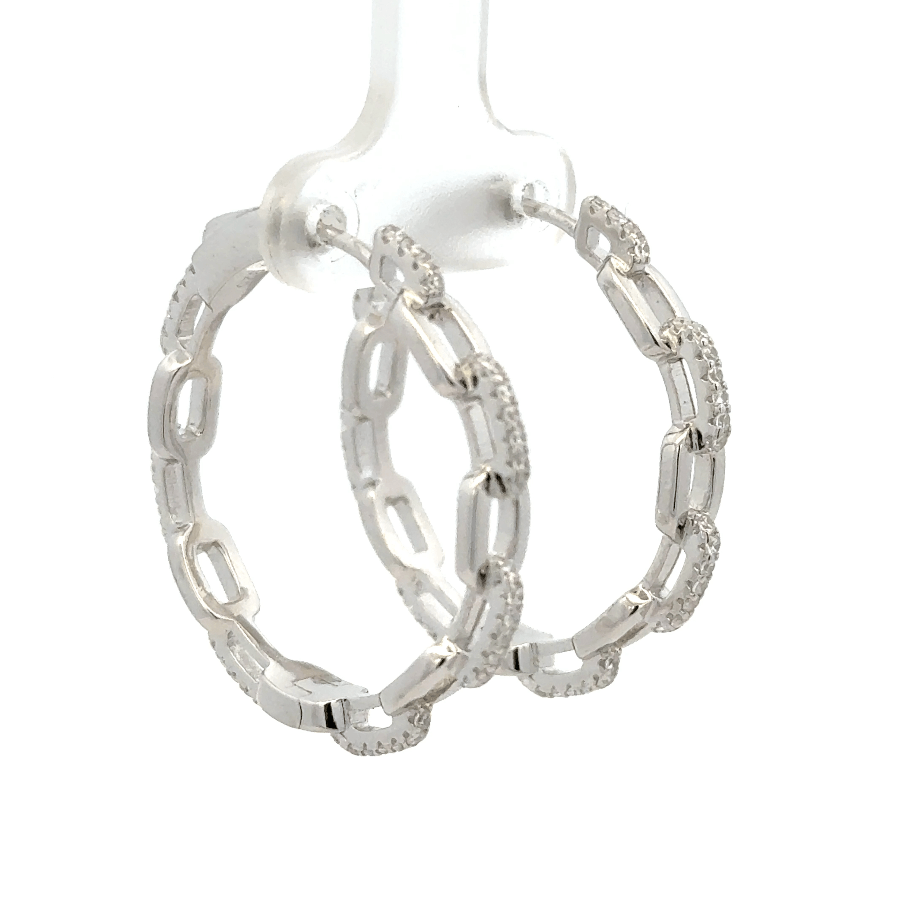 Long Link Baali Hoop Earring