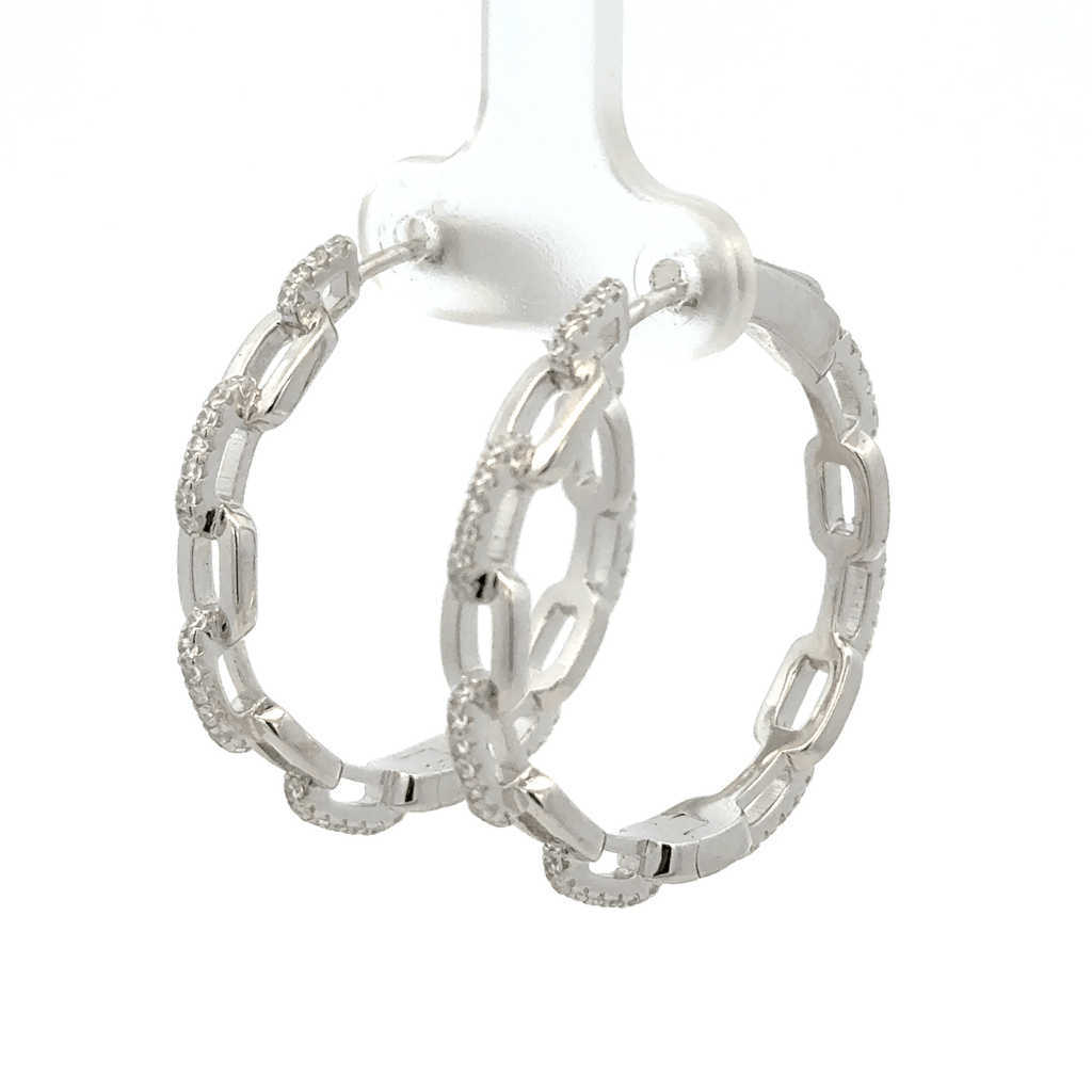 Long Link Baali Hoop Earring