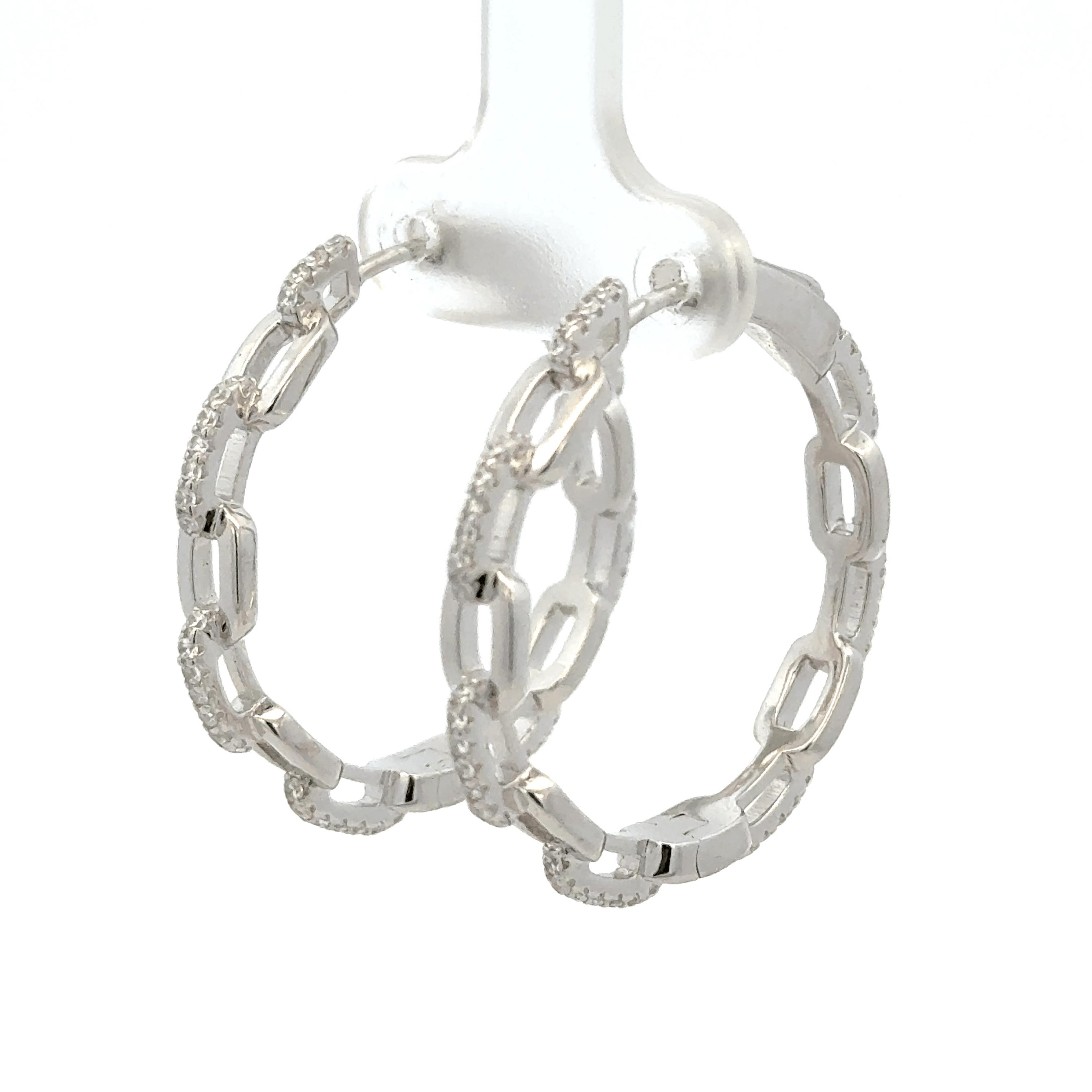 Long Link Baali Hoop Earring