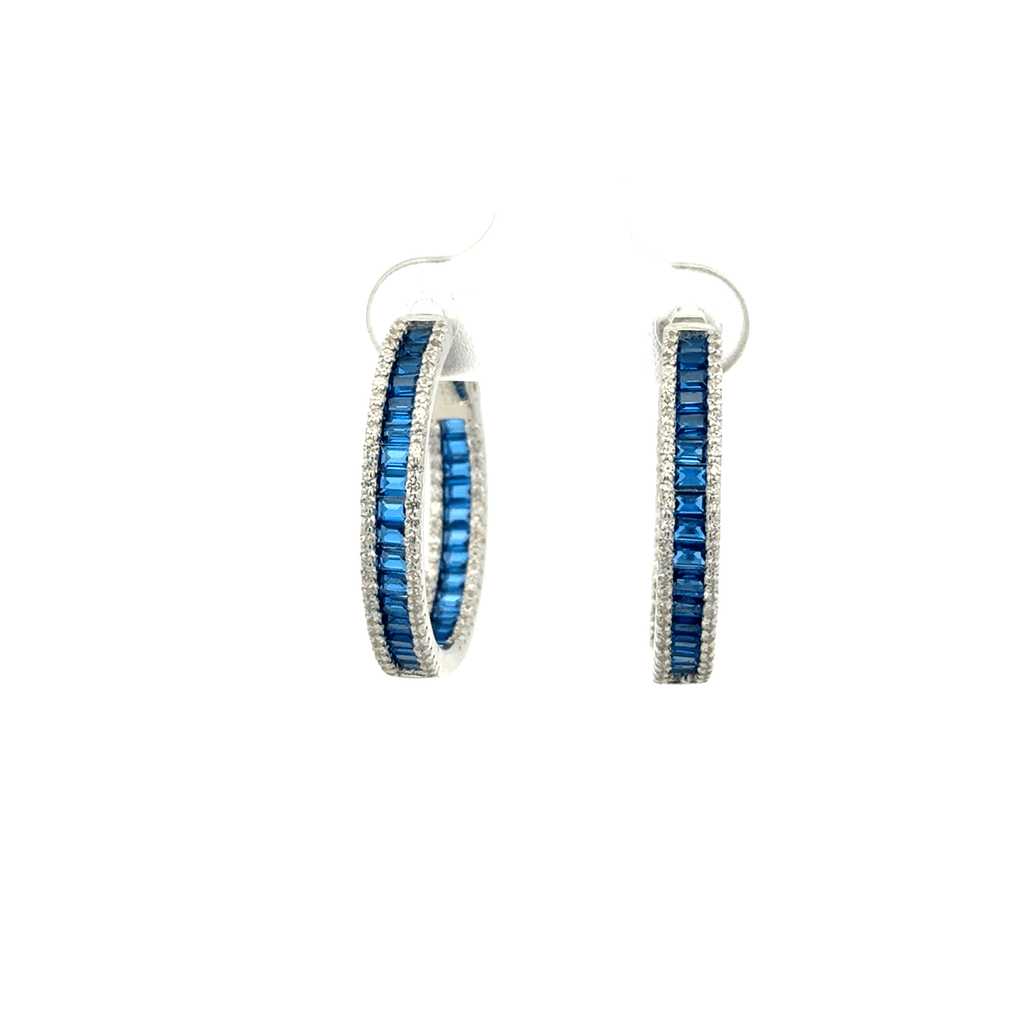 Long Baali Hoop Earring