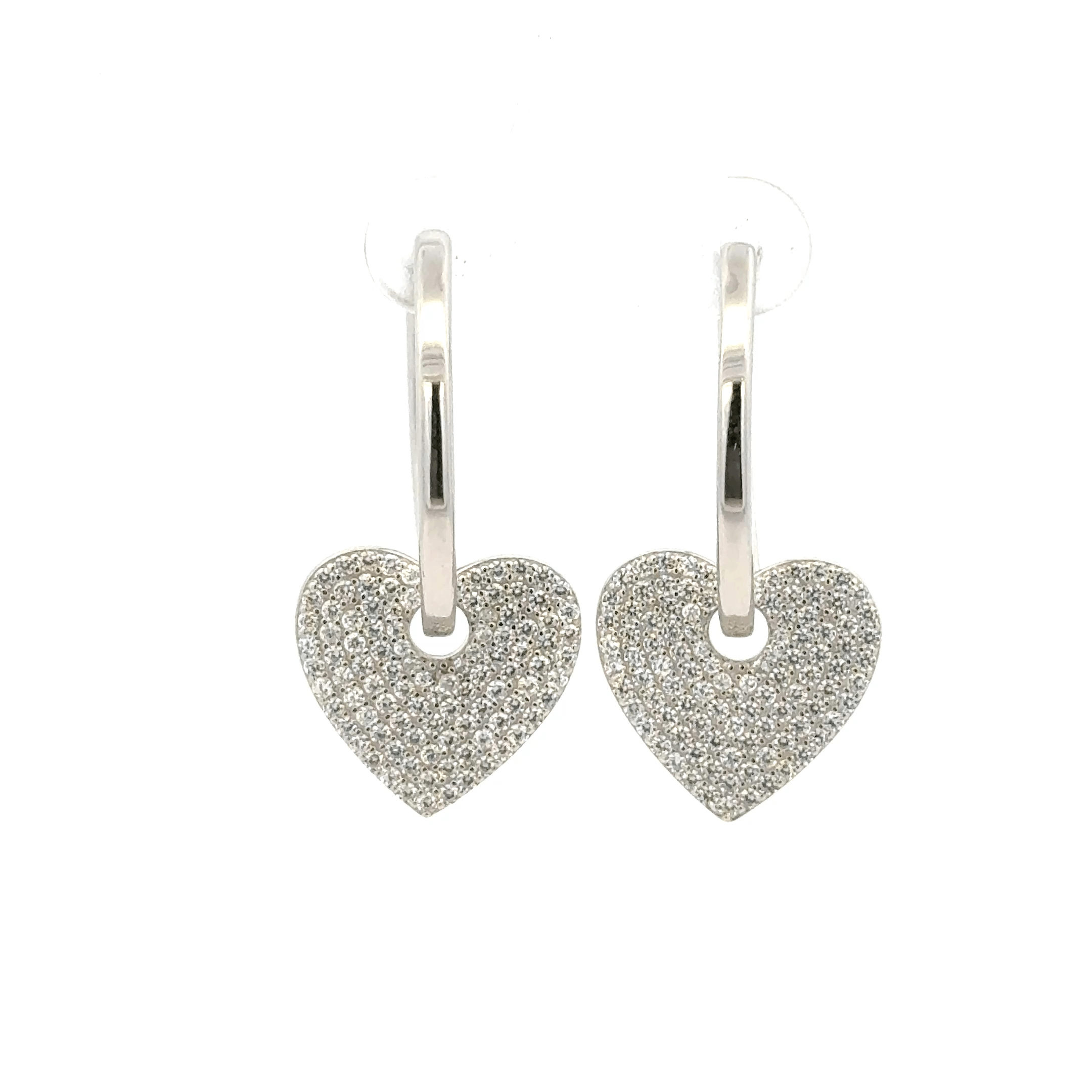 Heart Baali Hoop Earring