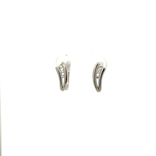 J Stud Earring