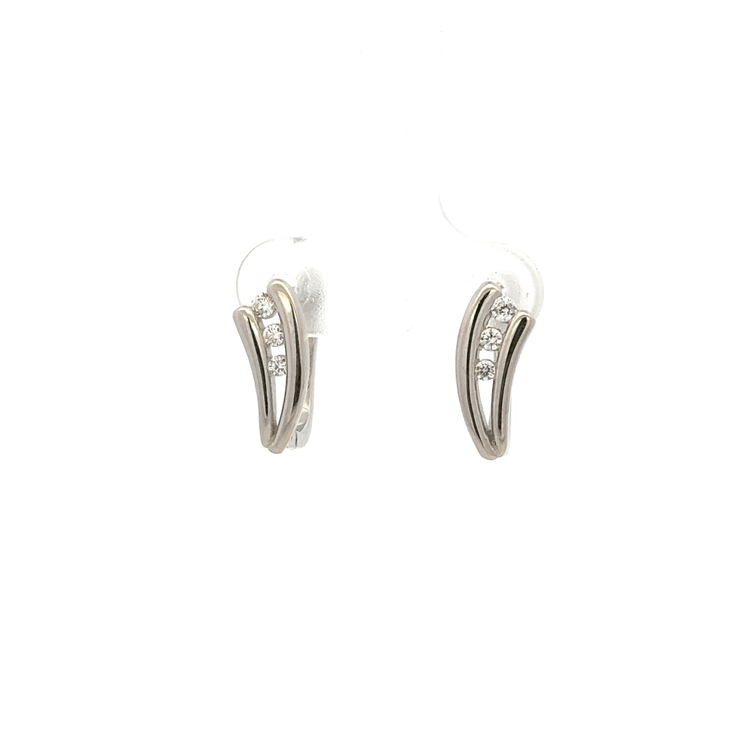 J Stud Earring