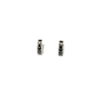 Black Enamel Baali Earring