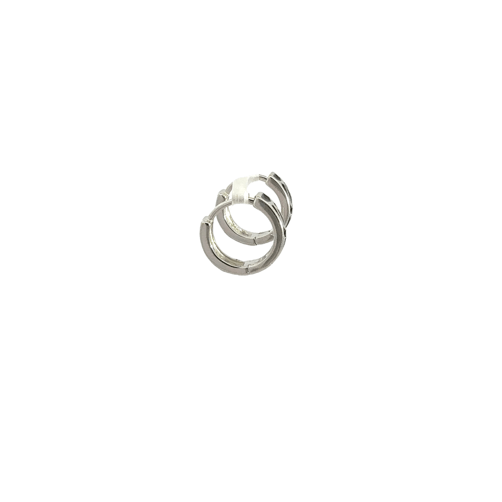 Black Enamel Baali Earring