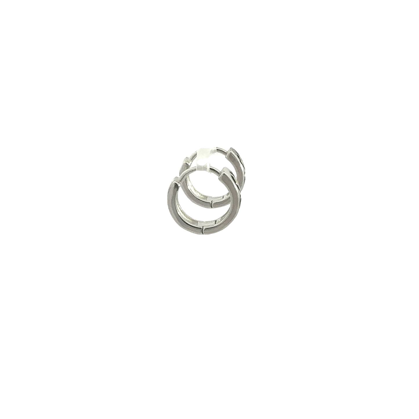 Black  Enamel Baali Earring