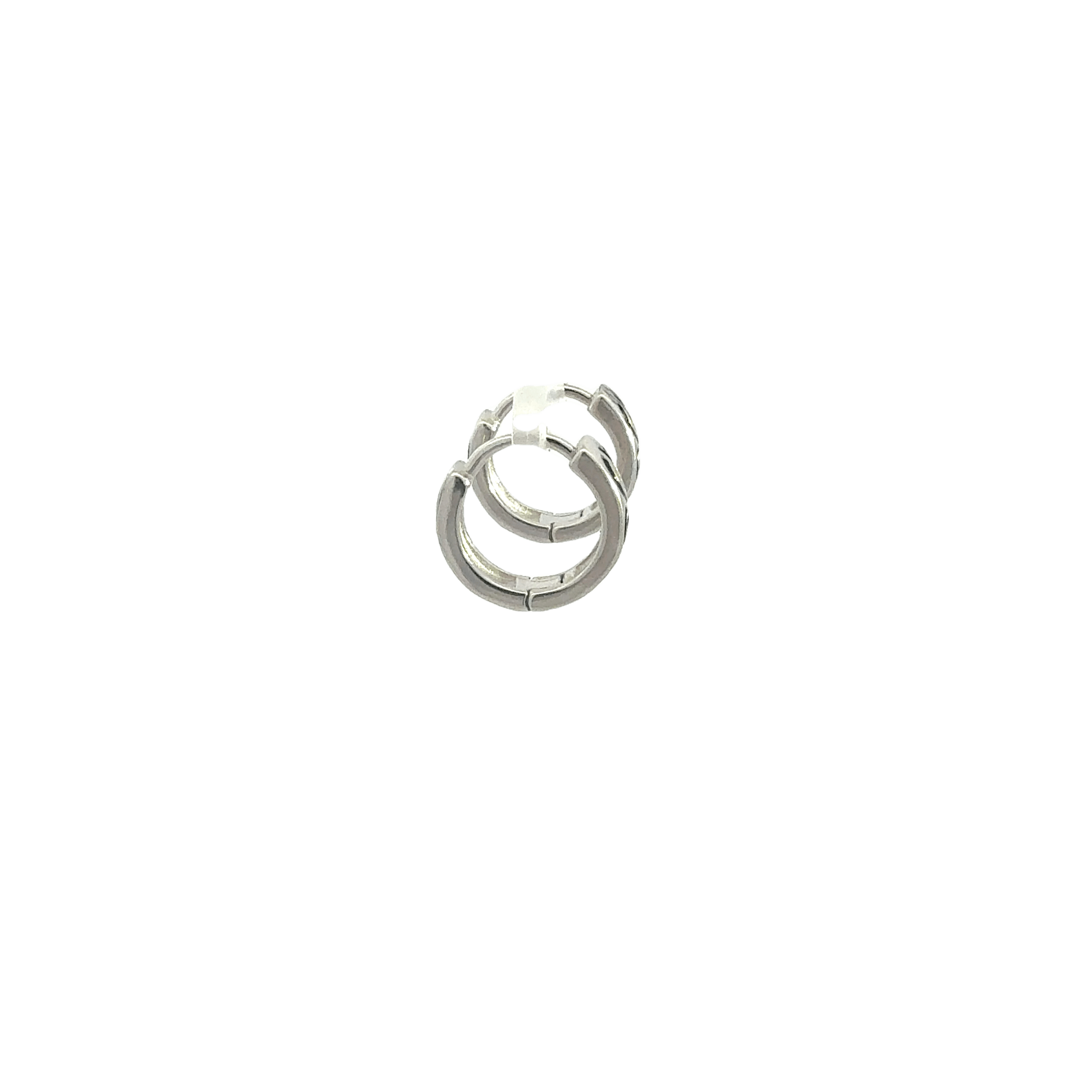 Black  Enamel Baali Earring
