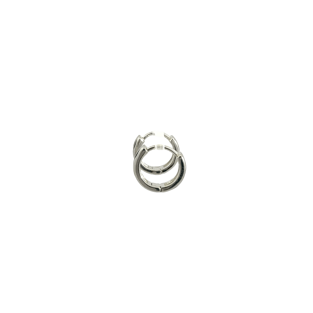 Black Enamel Baali Earring