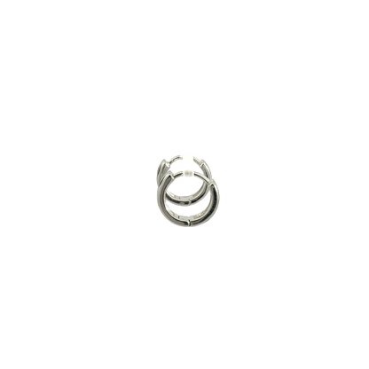 Black Enamel Baali Earring
