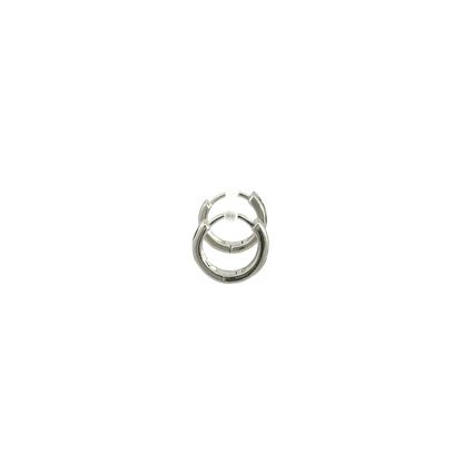 Black Enamel Baali Earring
