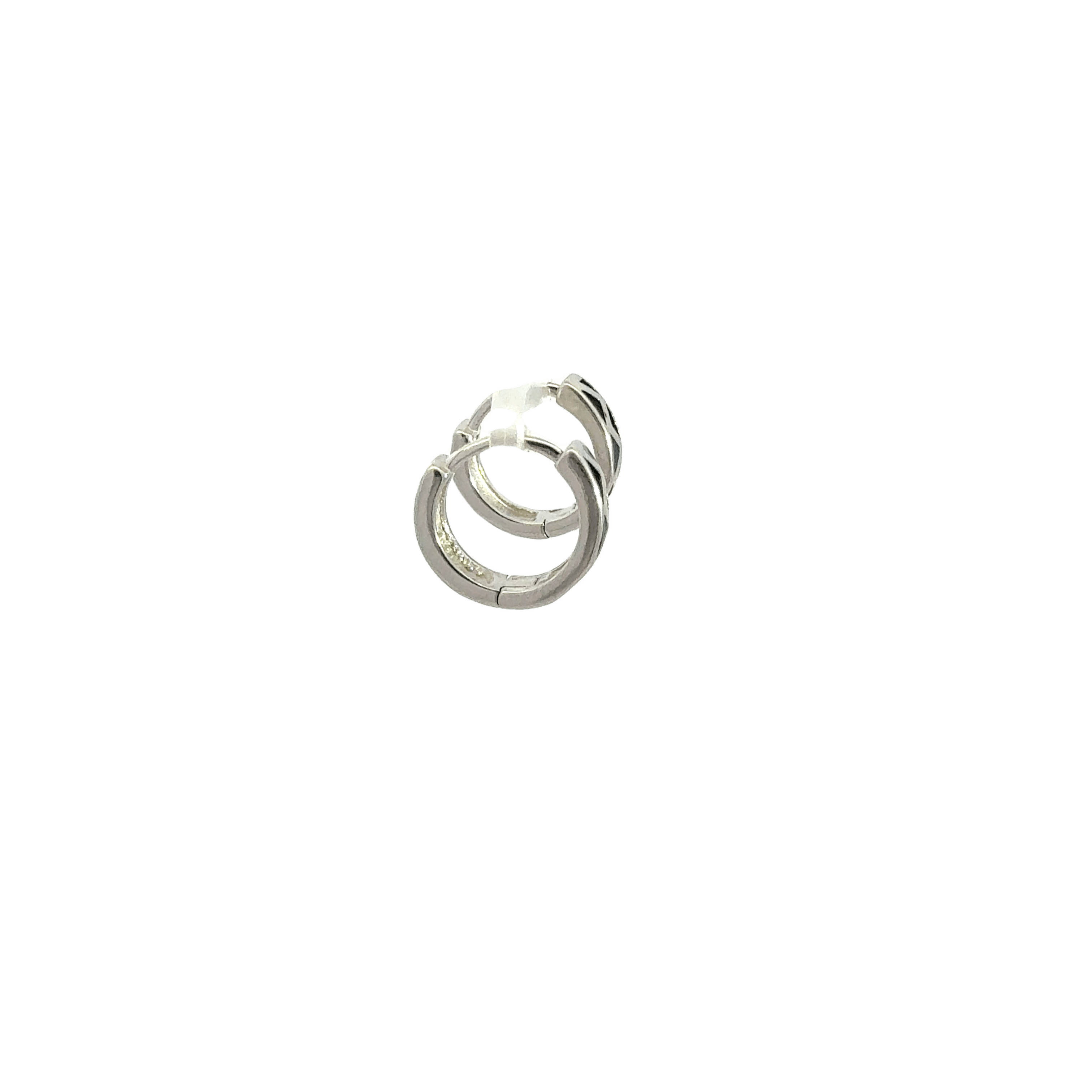 Black Enamel Baali Earring