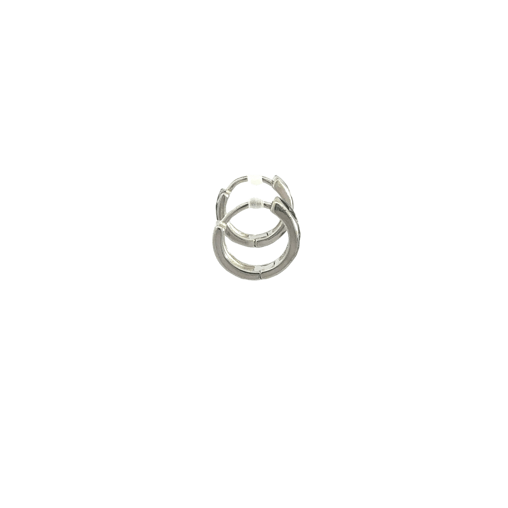 Black Enamel Baali Earring