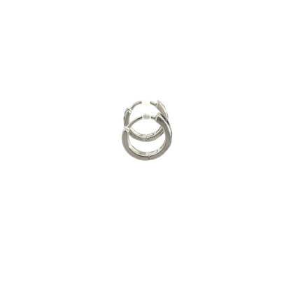 Black Enamel Baali Earring