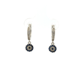 Blue Stone Hanging Baali Earring